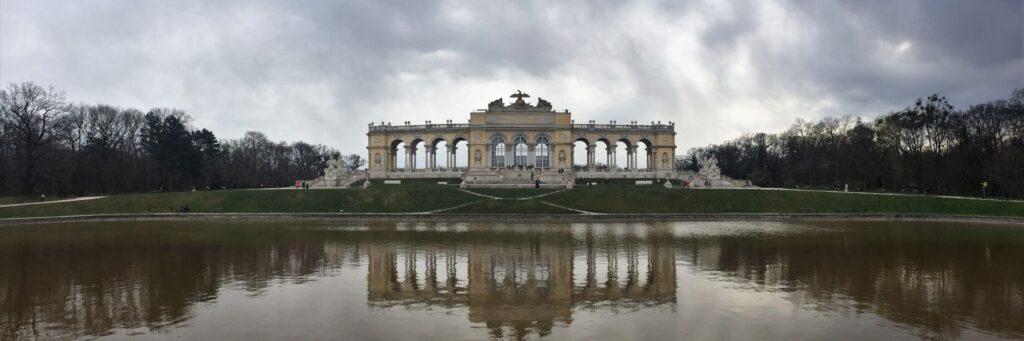 Palácio de Schonbrunn em viena austria