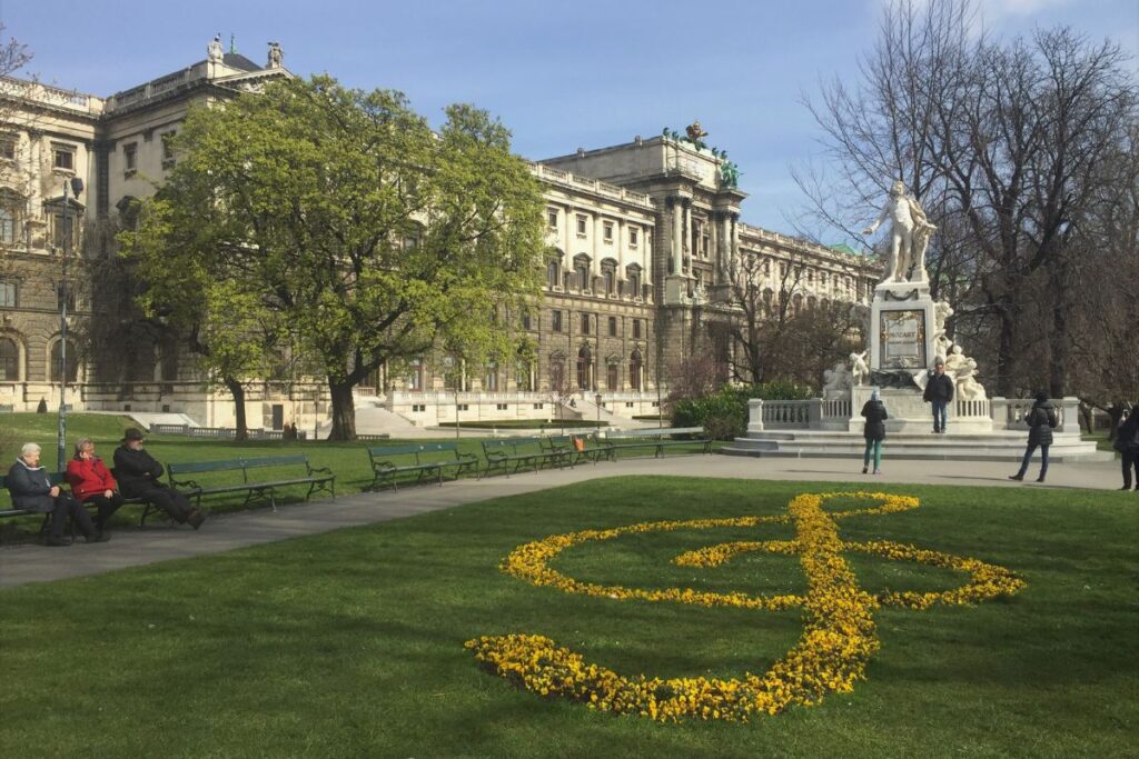 praça no centro de viena