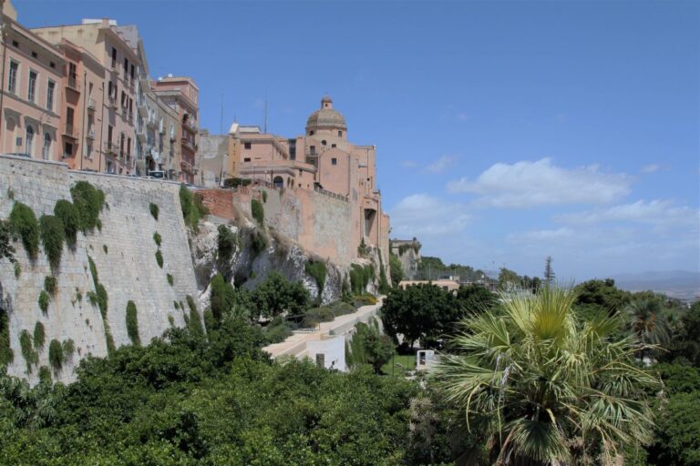 centro de cagliari, capital da sardenha