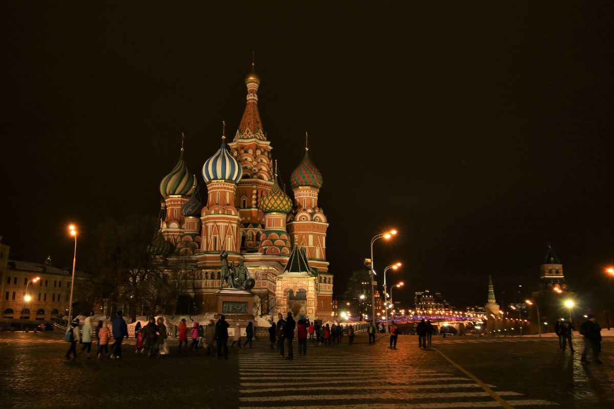 Catedral de São Basílio em moscou, russia