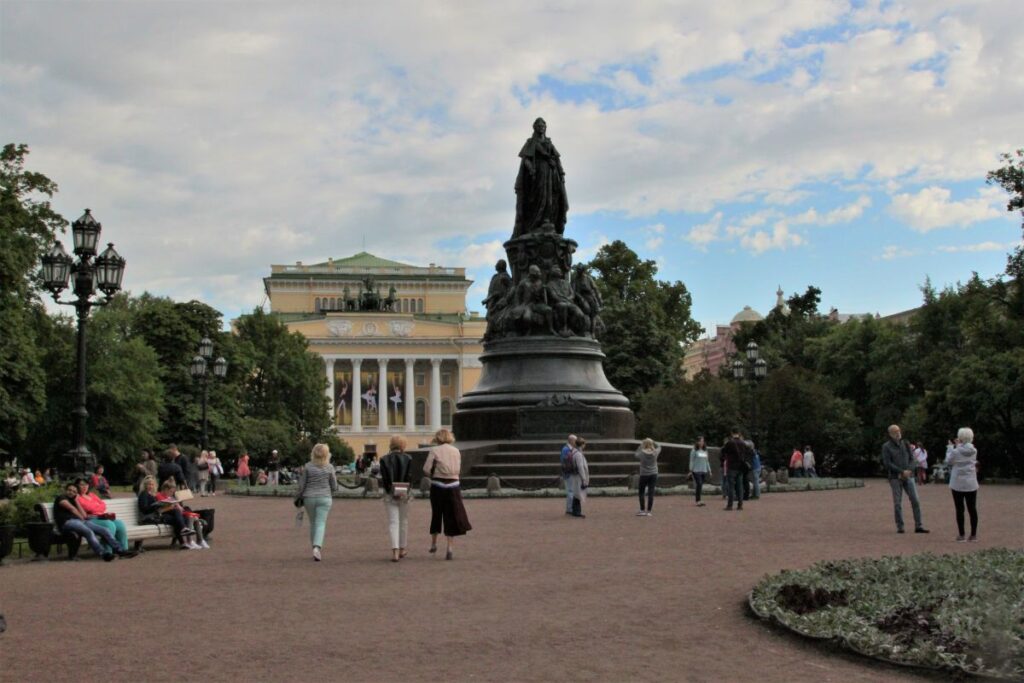 centro de São Petersburgo, na Russia