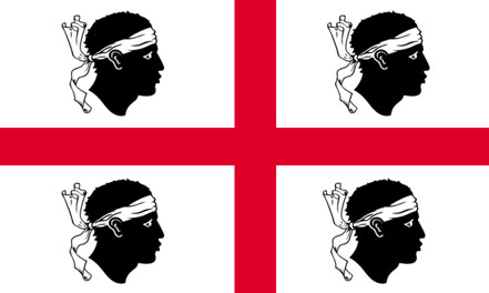 bandeira da ilha da sardenha