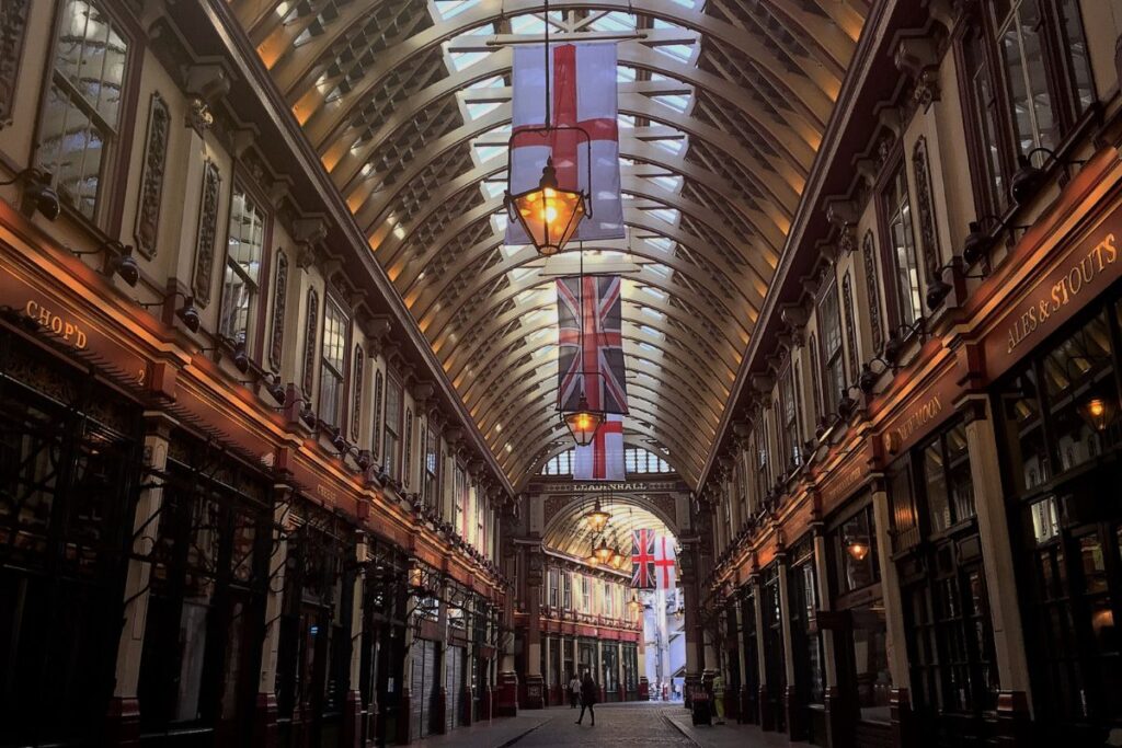 mercado de leadenhall em londres