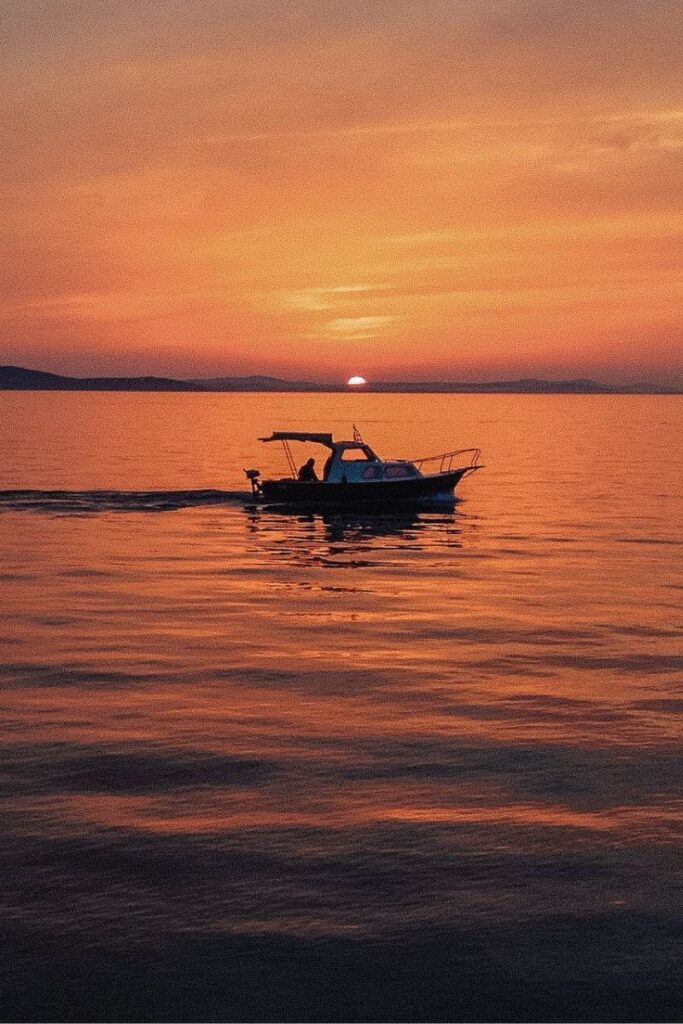 por do sol em zadar