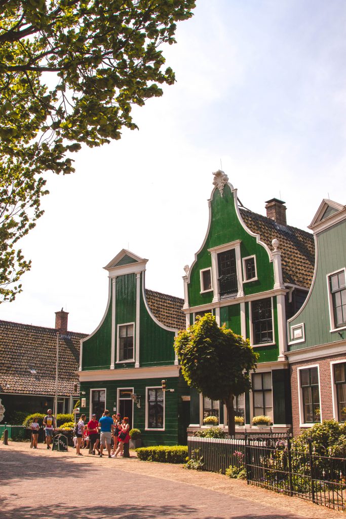 zaanse schans vila de moinhos na holanda