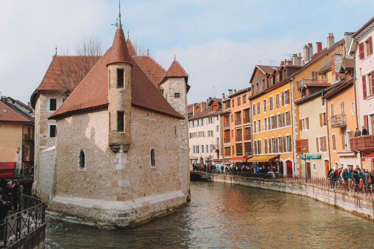 centro de Annecy, na França