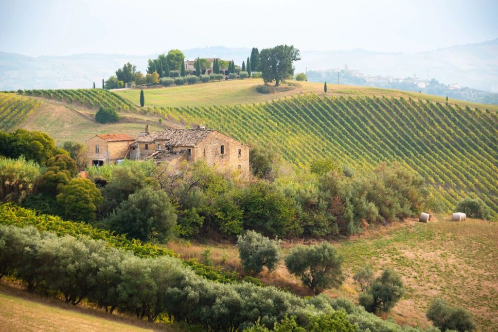 regiao de chianti na toscana italiana