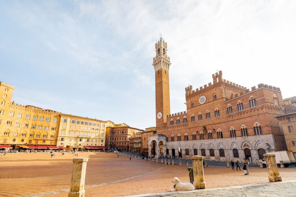 praca principal de siena na italia
