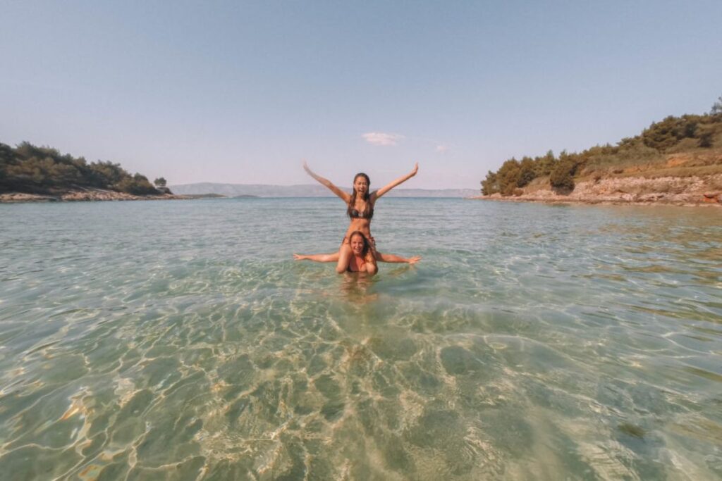 diversao nas praias da croacia