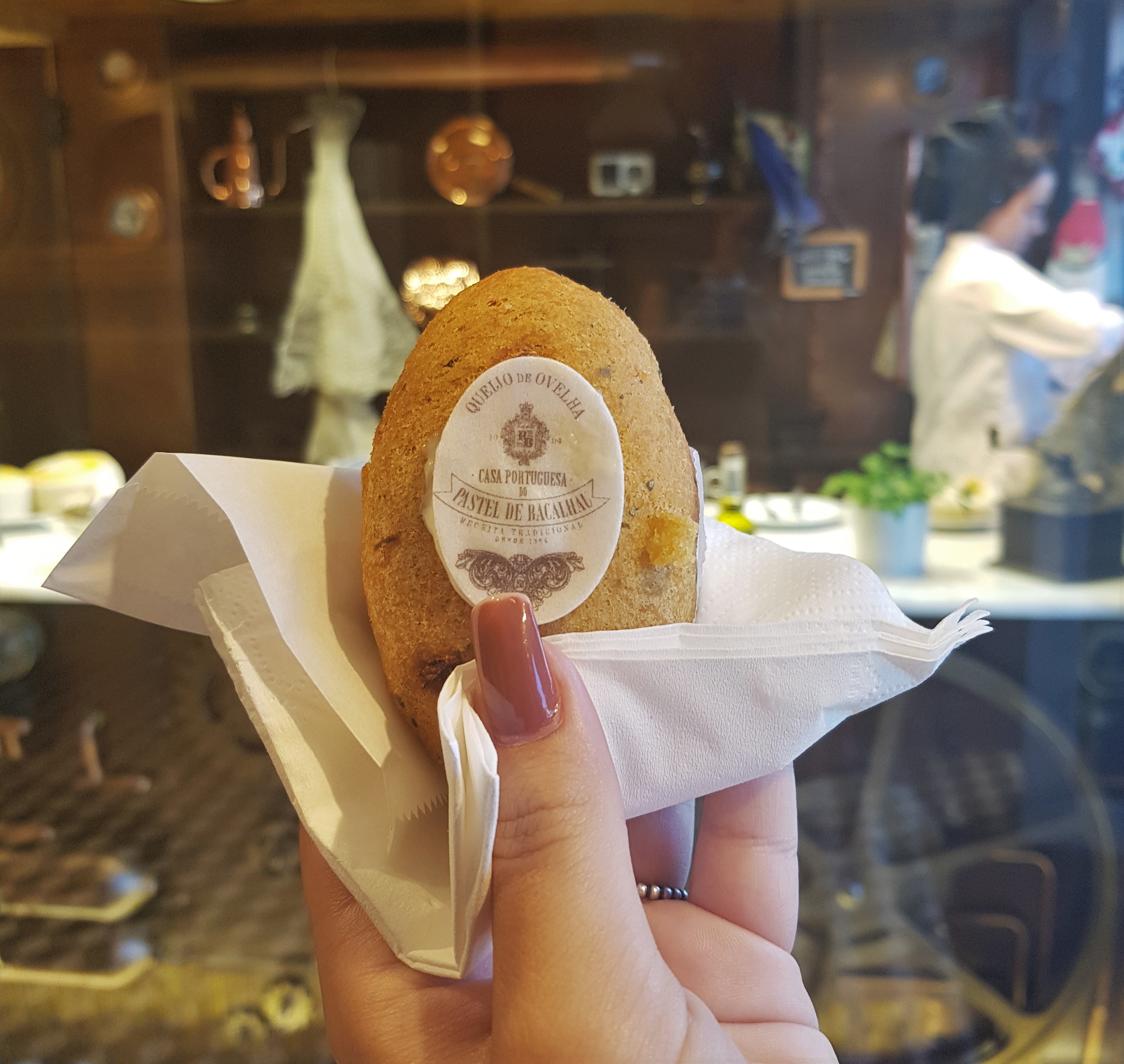 bolinho de bacalhau