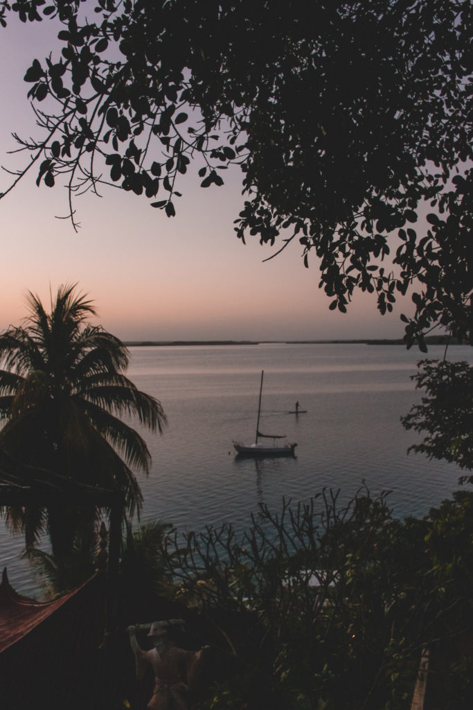 bacalar nascer do sol