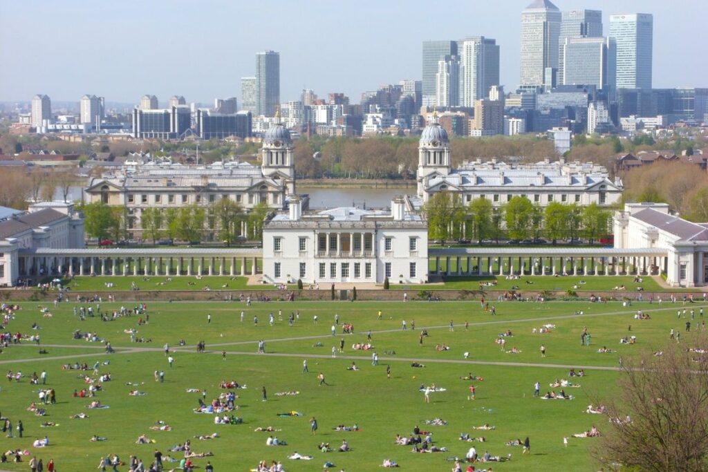 parque de greenwich em londres