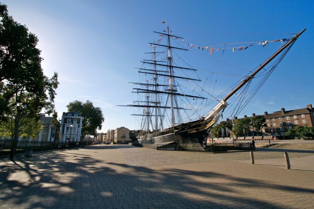 navio cutty sark em greenwich londres