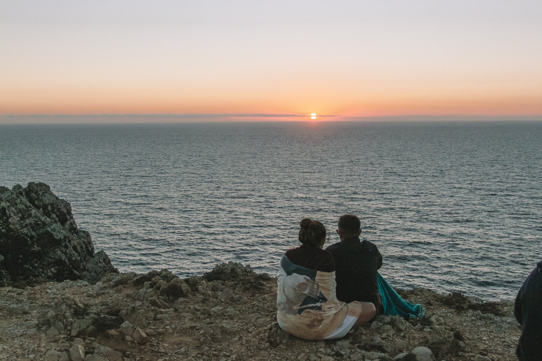 por do sol em sagres