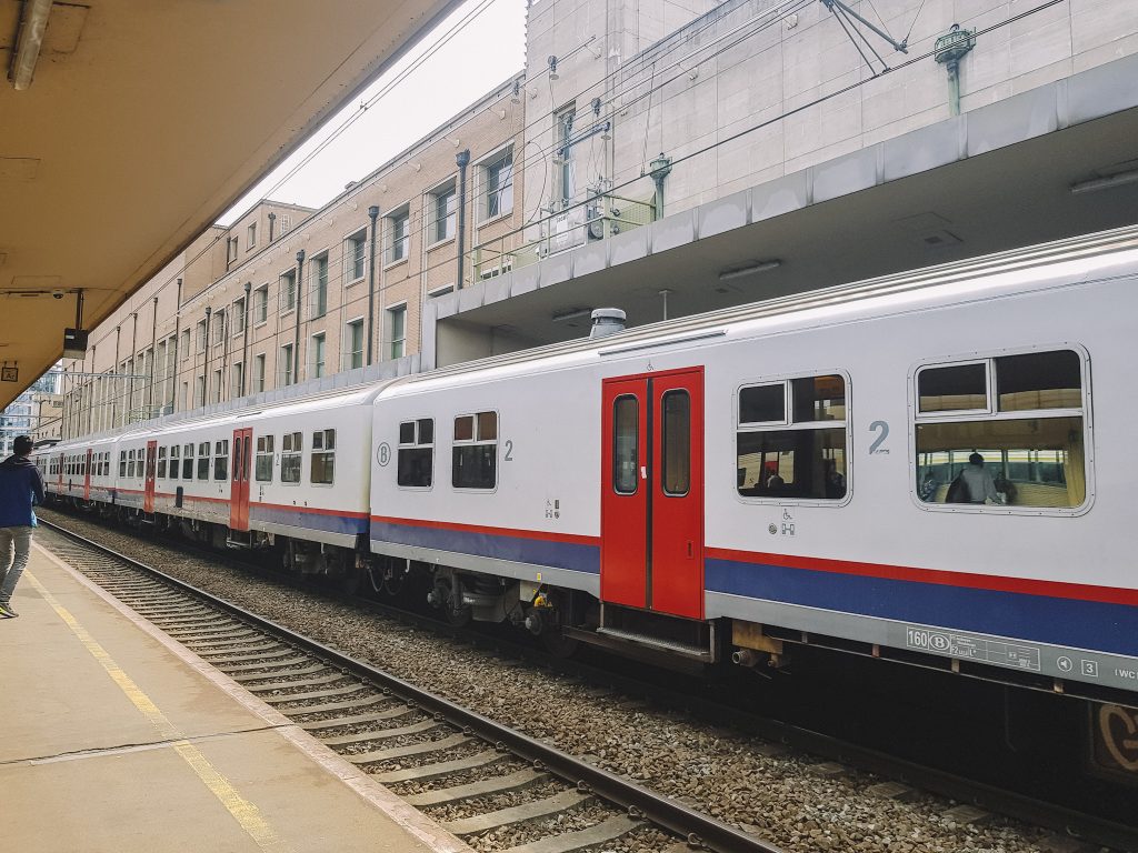 trem na bélgica