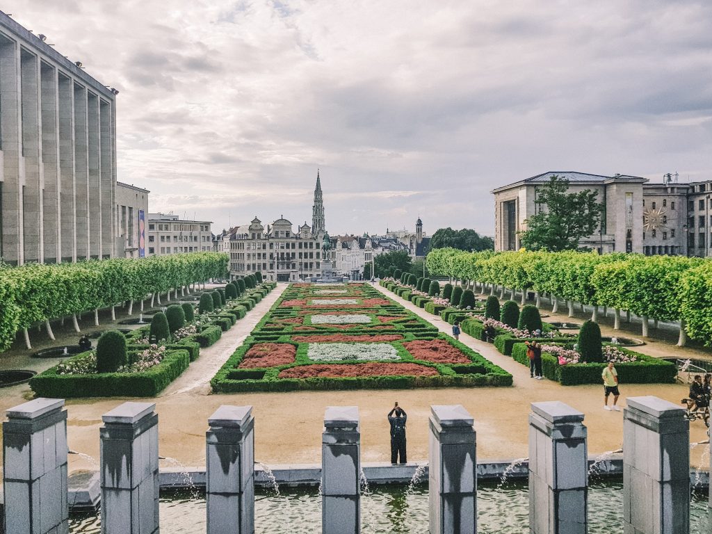 jardins de mont des arts