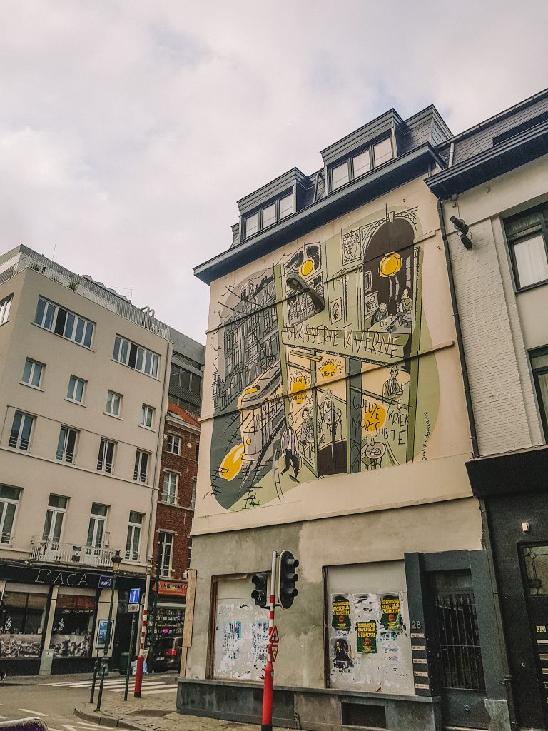 arte de rua em bruxelas