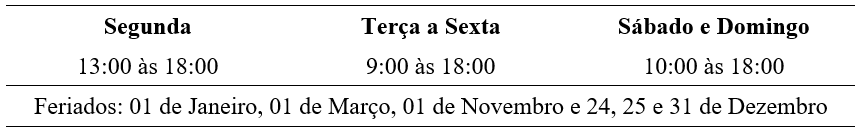 parlamento horario