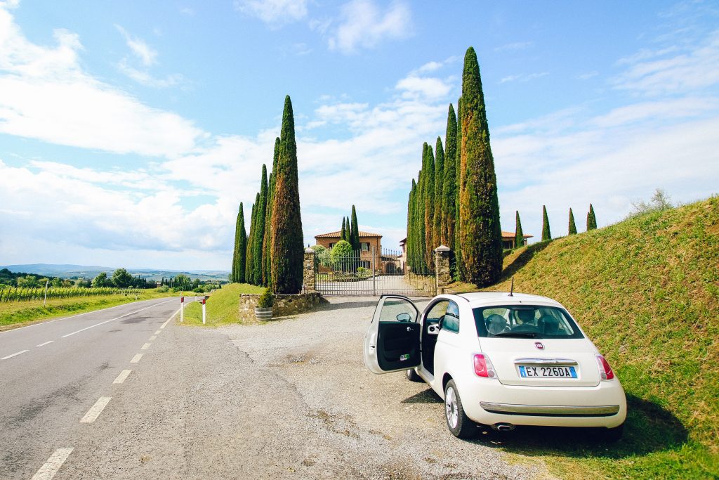dirigir na toscana italia