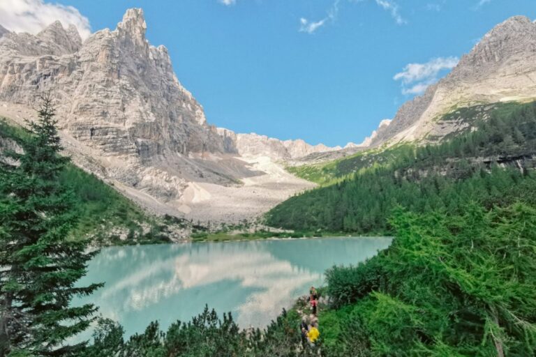 lago di sorapis na italia