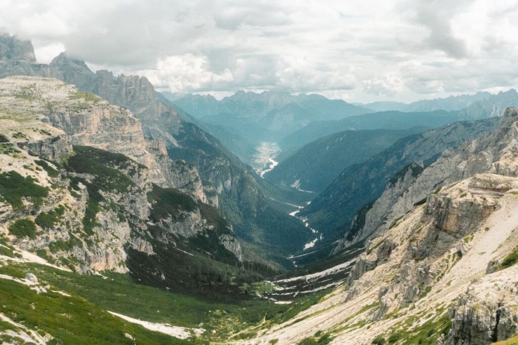 vista das dolomitas