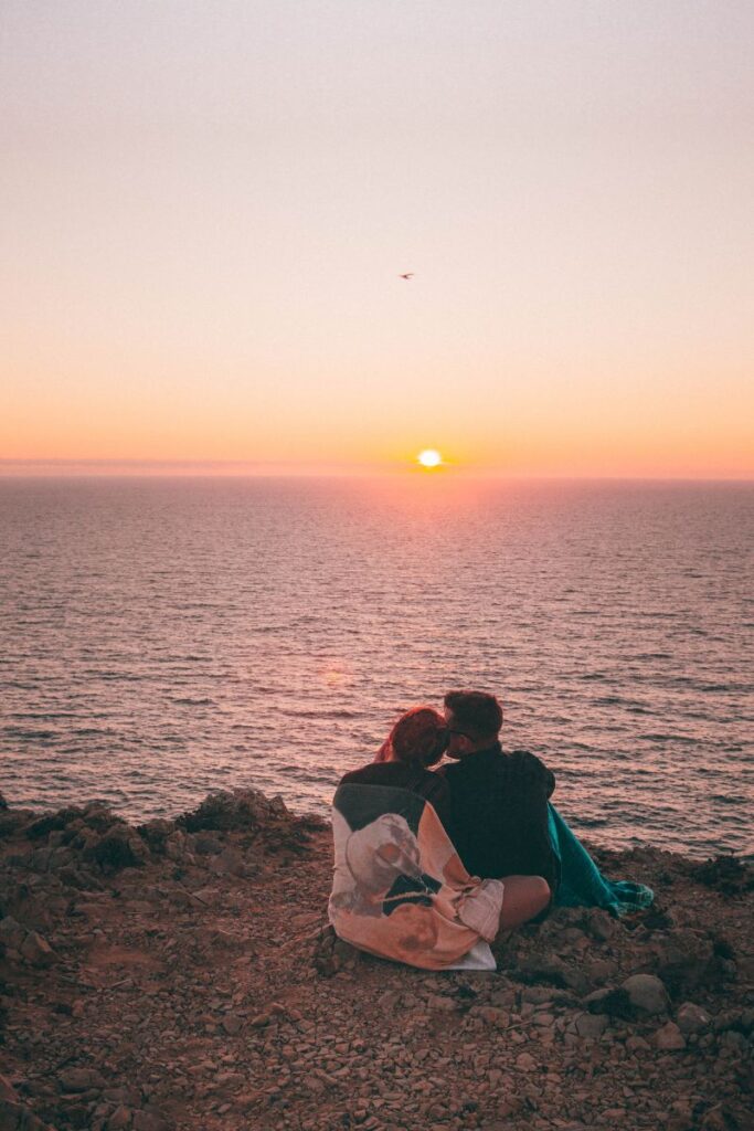 por do sol em sagres