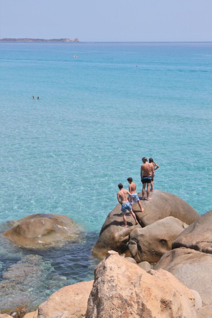 praia de simius na sardenha