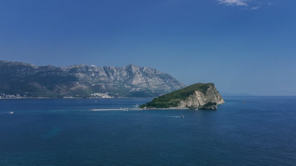 ilha de sveti nikola budva montenegro