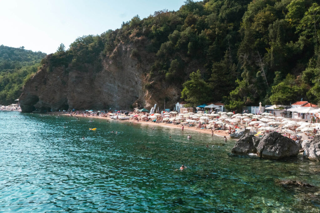 mogren beach budva montenegro