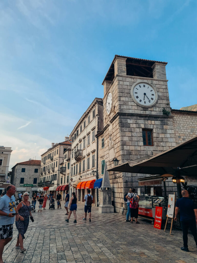 viajando para kotor montenegro