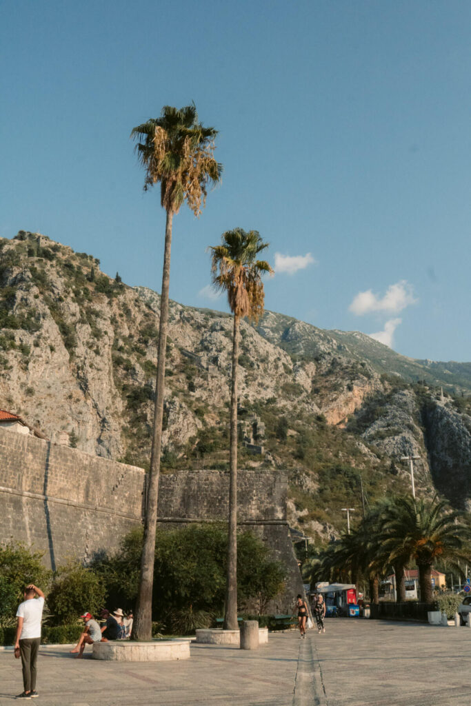 muralha de kotor montenegro