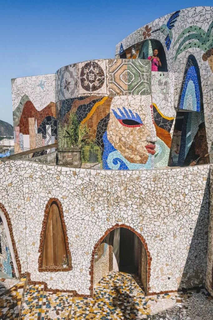 mosaicos no mirante the maze rio