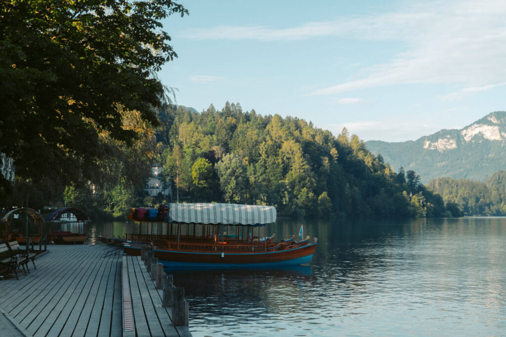 lago bled na eslovenia