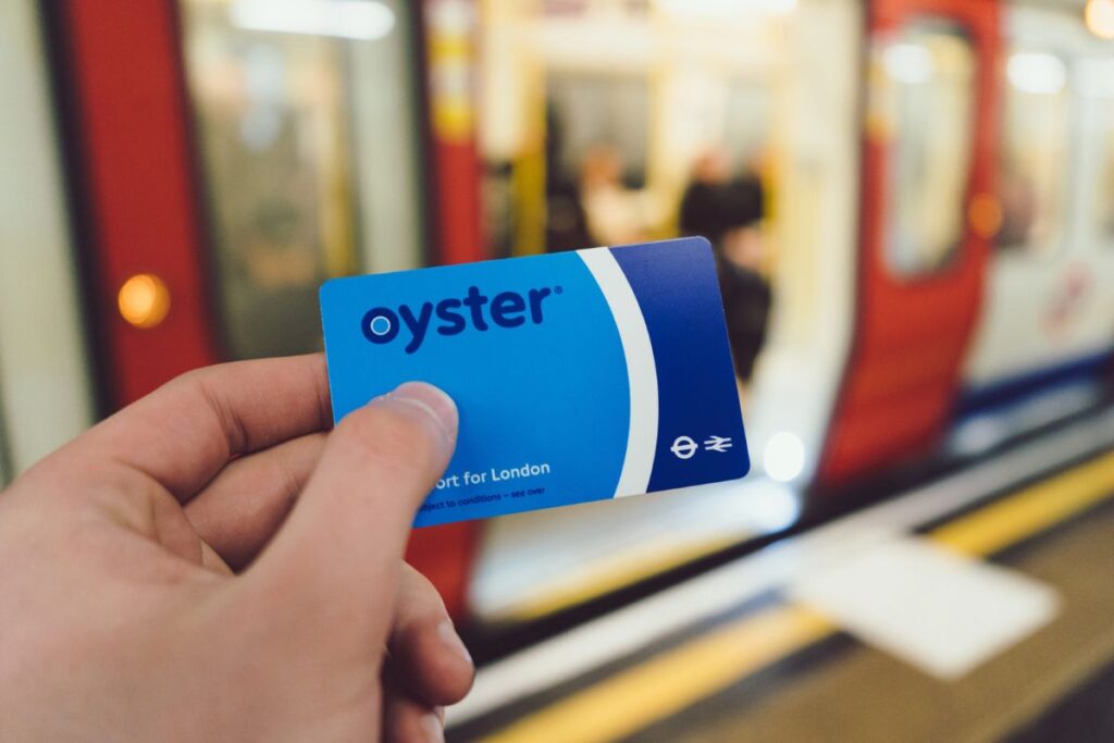 cartao oyster de transporte publico em londres