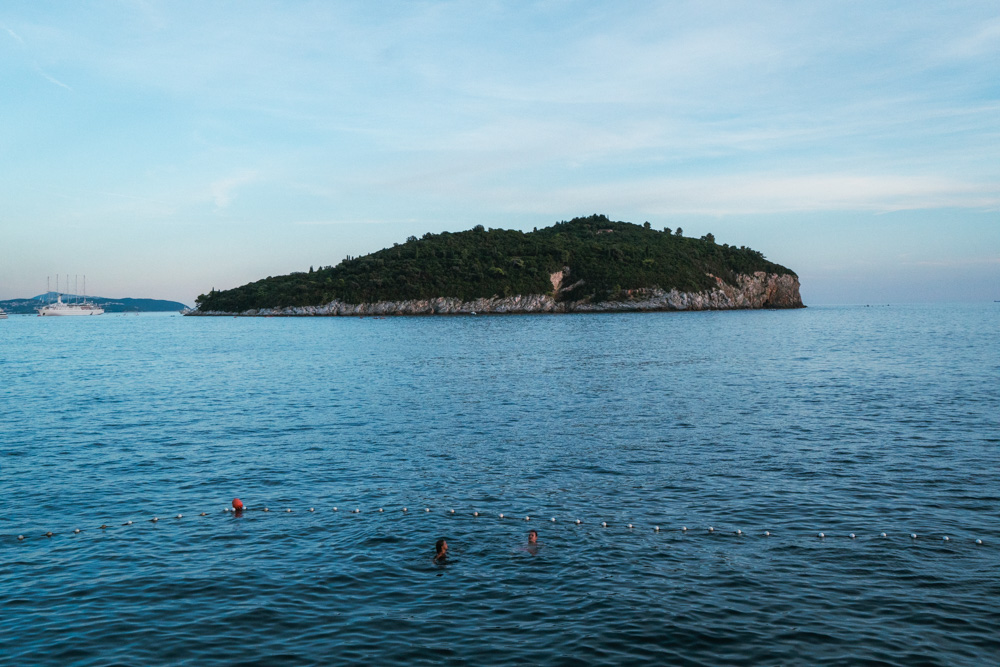 ilha de lokrum em dubrovnik