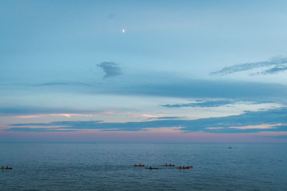 passeio de kayak no por do sol dubrovnik