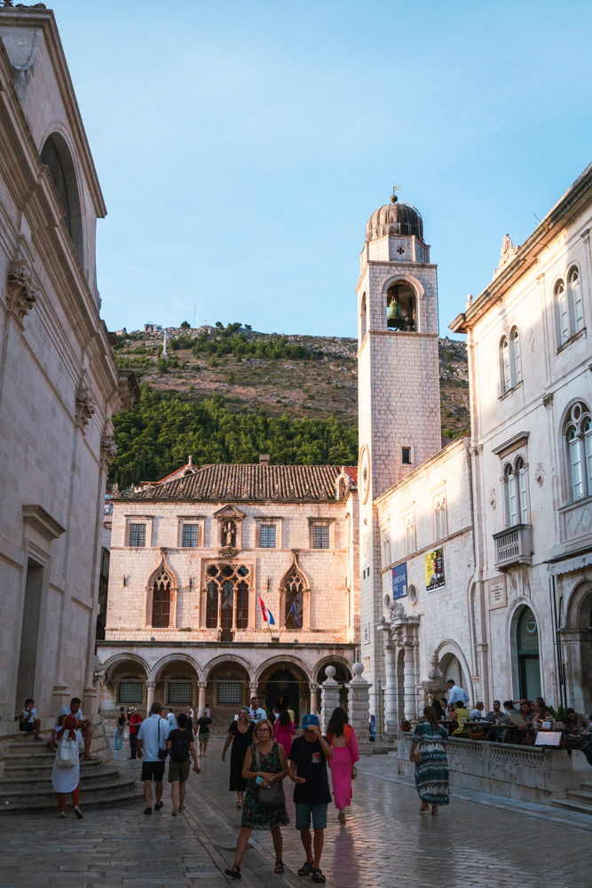 torre do relogio em dubrovnik