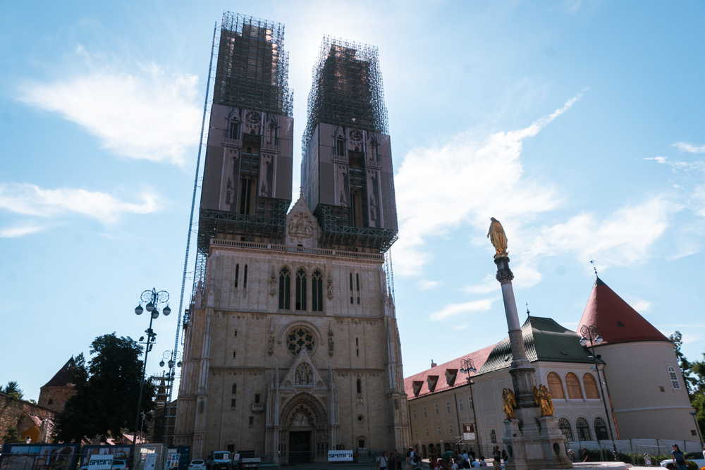 catedral de zagreb na croacia