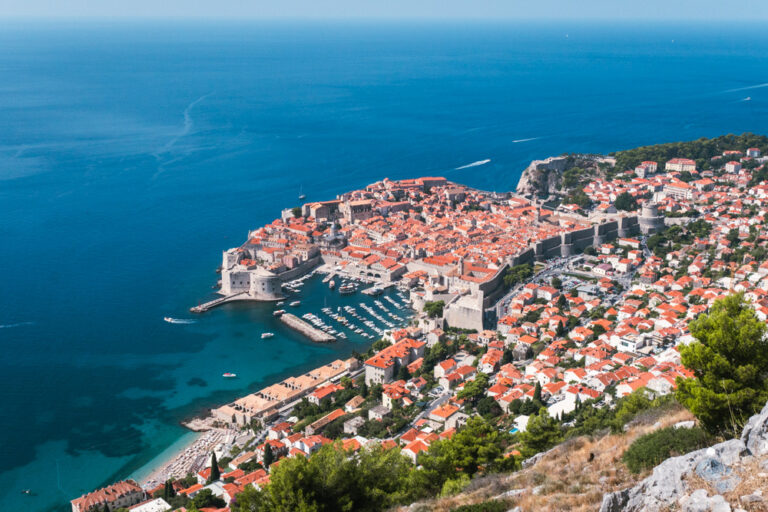 cidade de dubrovnik na croacia