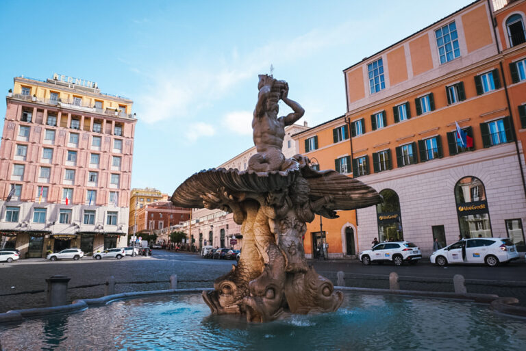 fonte do tritao por bernini
