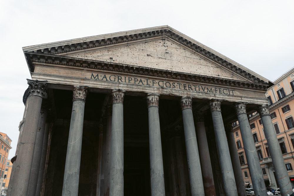 panteao em roma, italia