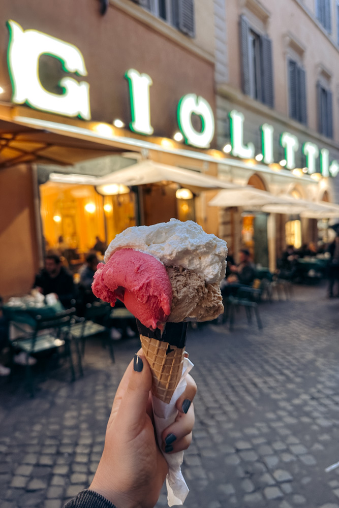 sorvete em roma