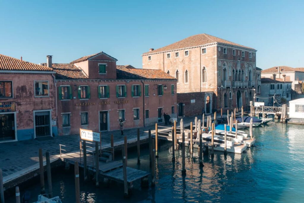 ilha de murano perto de veneza