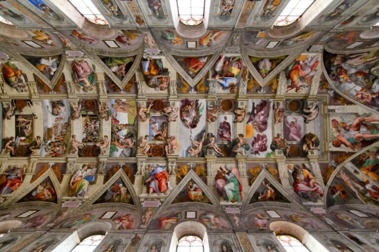 capela sistina no museu do vaticano