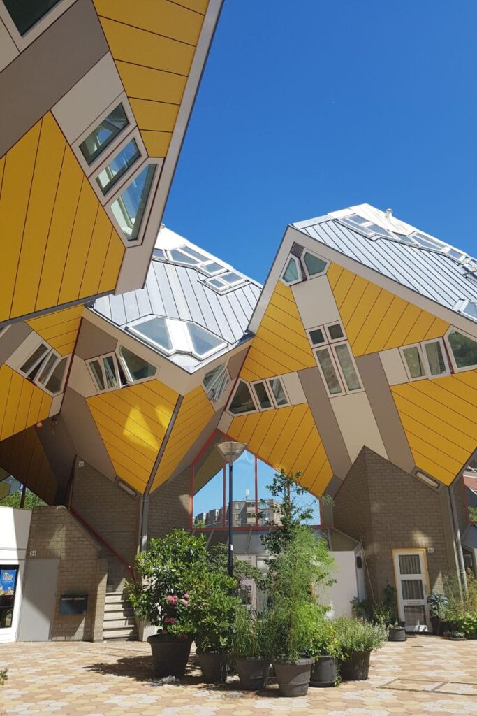 casas cubo em rotterdam na holanda