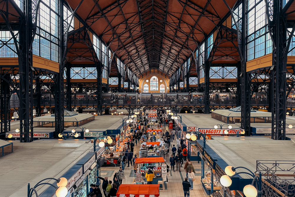 mercado central de budapeste