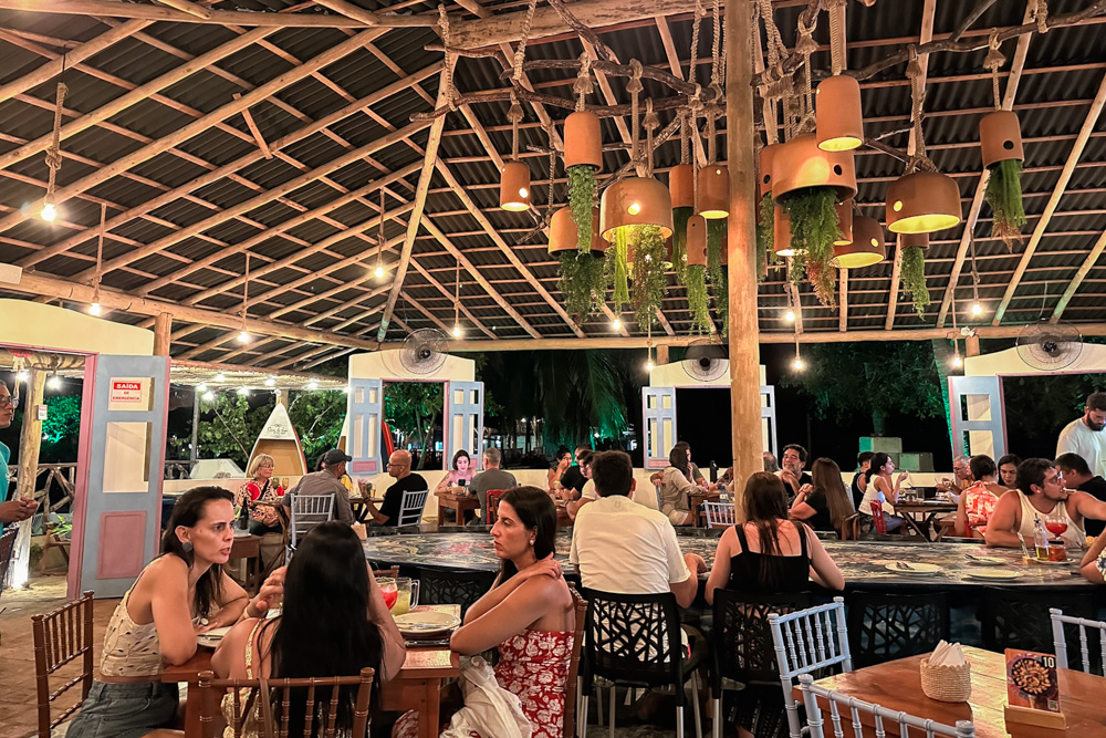 restaurante casa de juja em atins