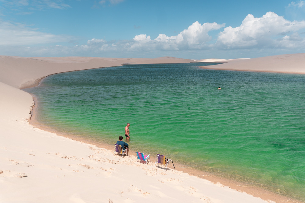 lagoa em atins lencois maranhenses