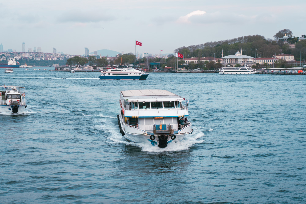 barca do transporte publico de istambul