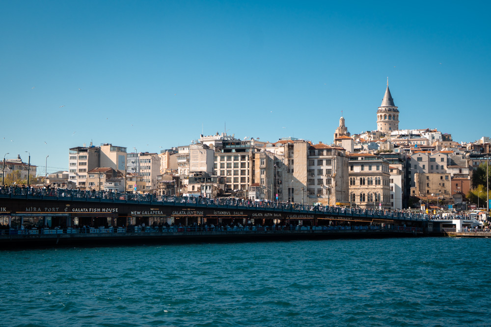 ponte de galata em istambul